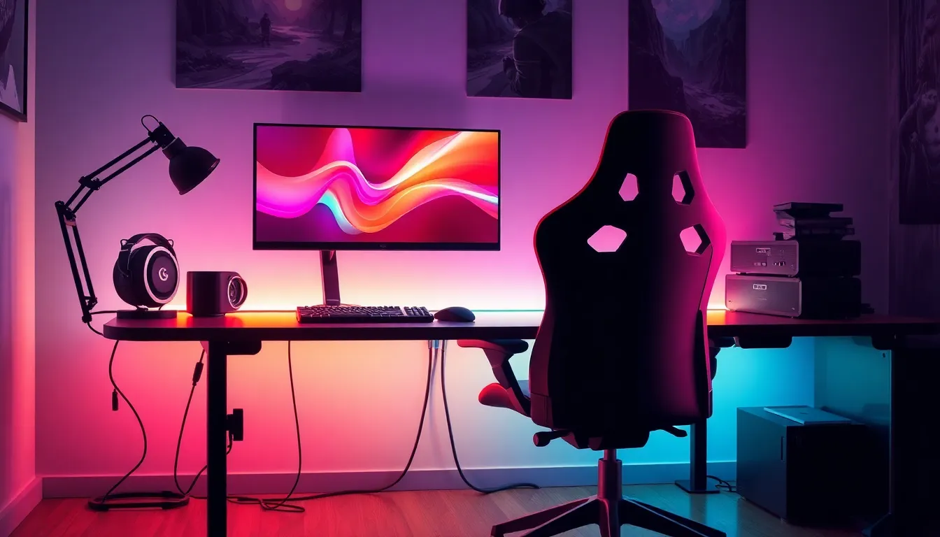 accessories for gaming desk