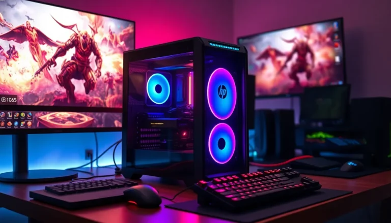 hp prebuilt gaming pc